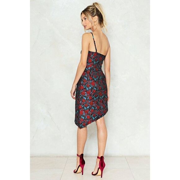 Nasty Gal You're Still the One Brocade Dress - Picture 2 of 2